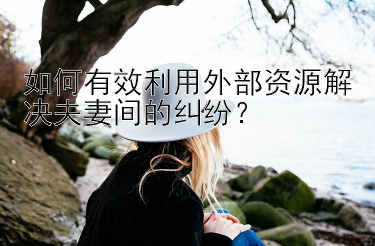 如何有效利用外部资源解决夫妻间的纠纷？