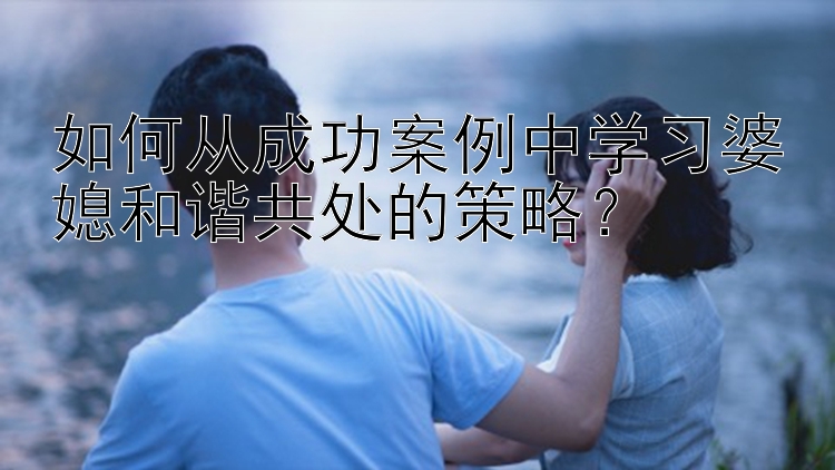 如何从成功案例中学习婆媳和谐共处的策略？