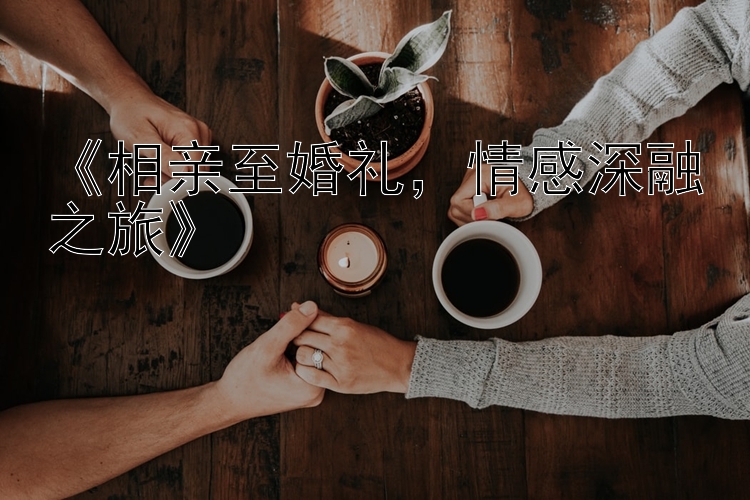 《相亲至婚礼，情感深融之旅》