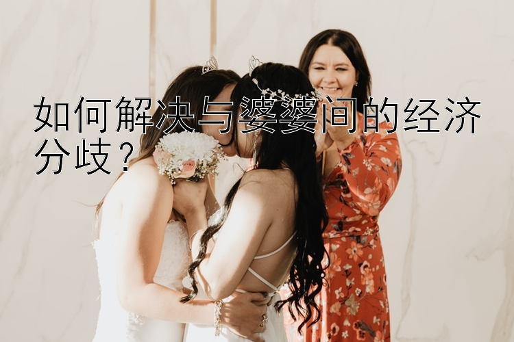 如何解决与婆婆间的经济分歧？